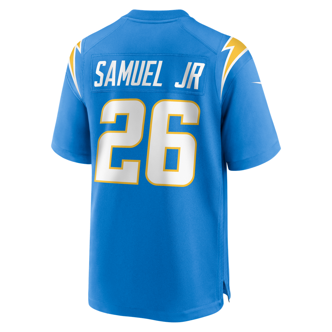 Los Angeles Chargers Asante Samuel Jr. Nike Powder Blue Game Player Jersey