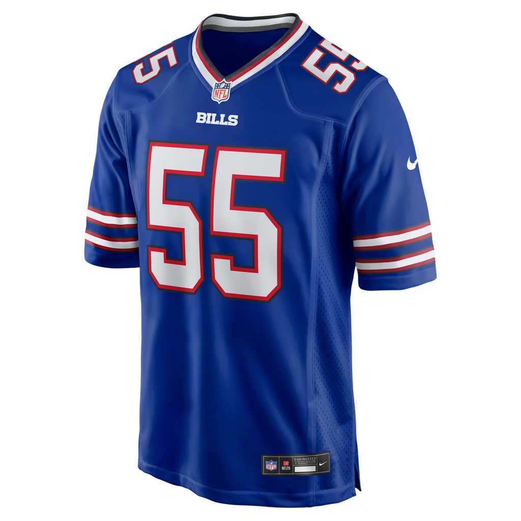 Buffalo Bills Michael Hoecht Nike Royal Team Game Jersey
