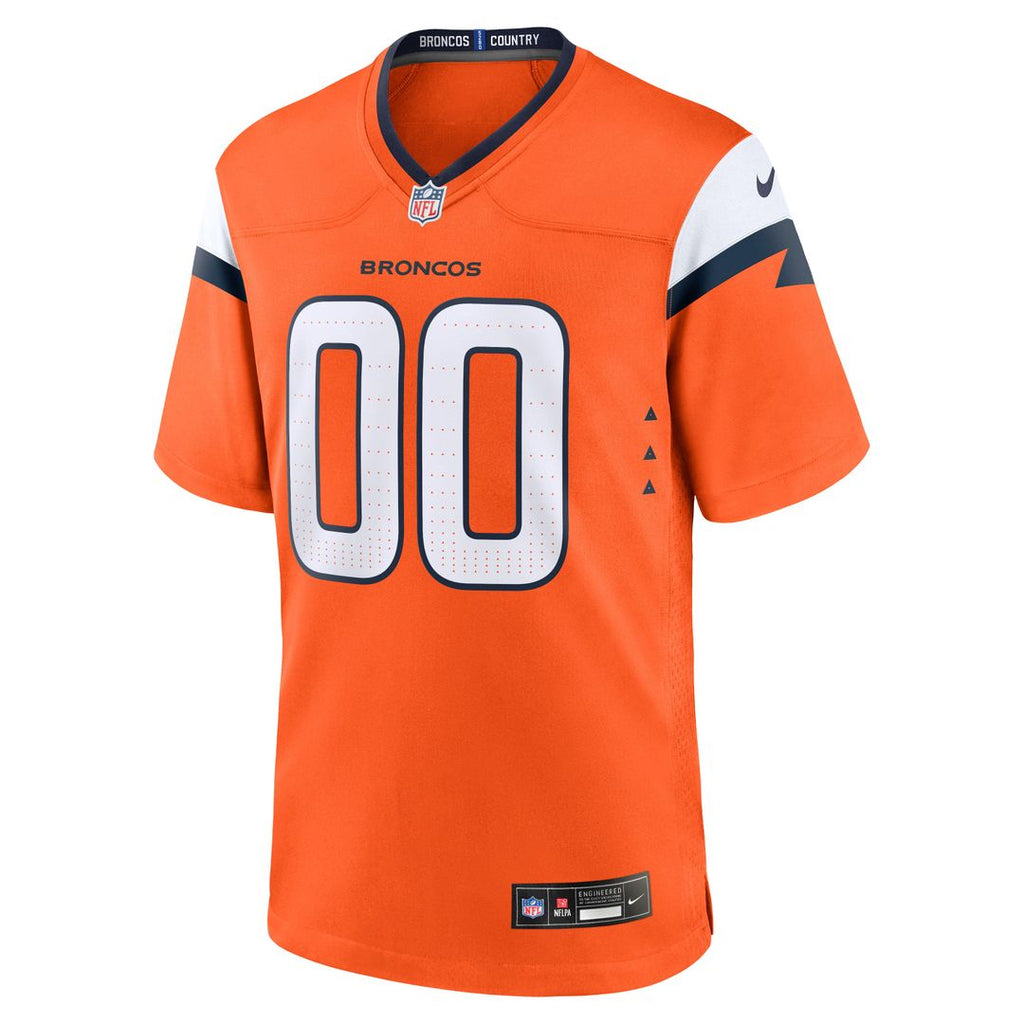 Denver Broncos Tyler Onyedim Nike Orange Game Jersey