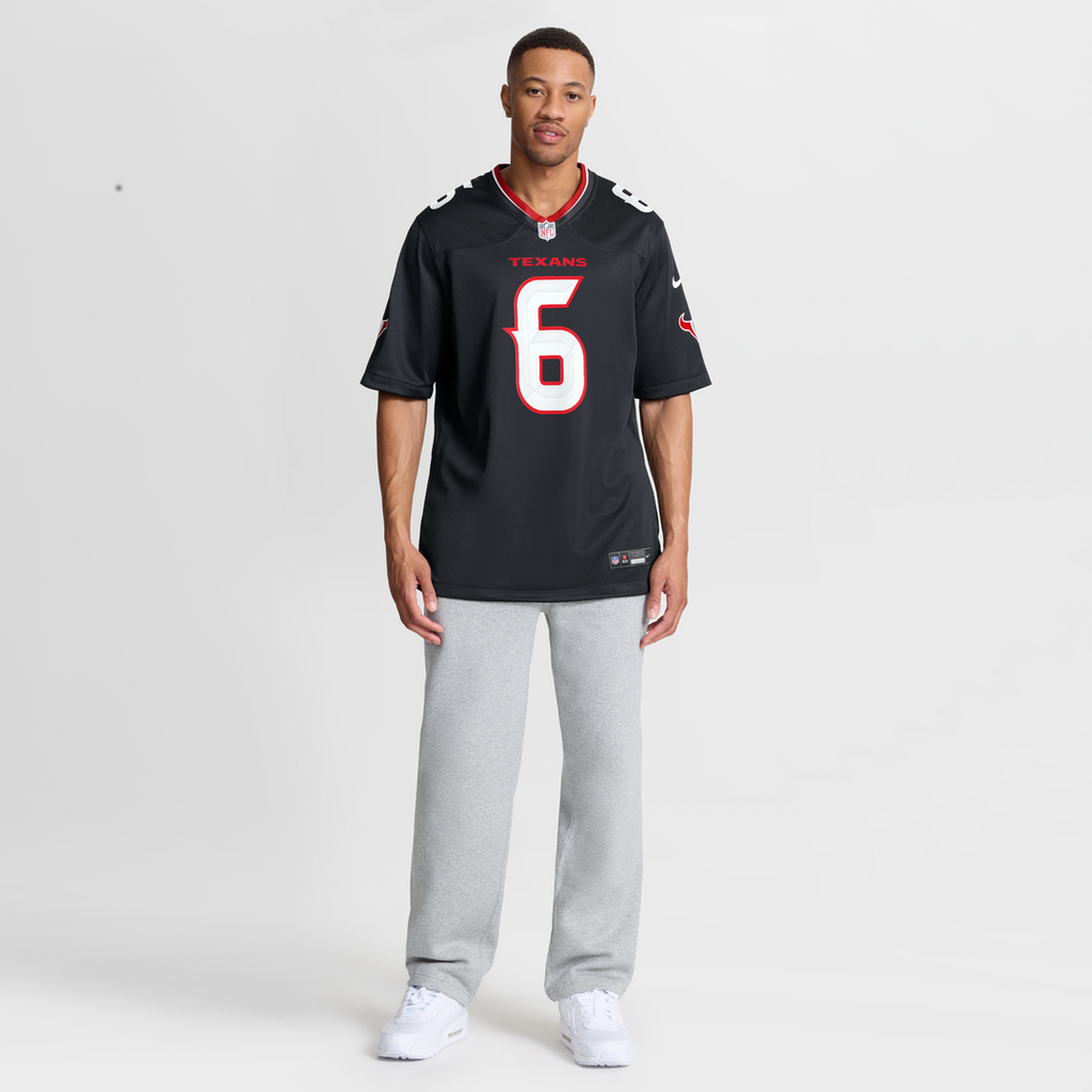 Houston Texans Reed Blankenship Nike Navy Team Game Jersey