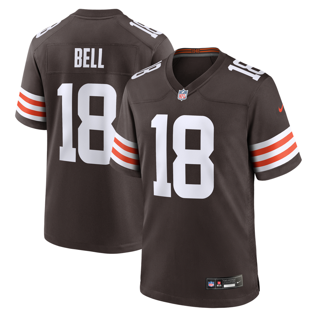 Cleveland Browns David Bell Nike Brown Game Jersey