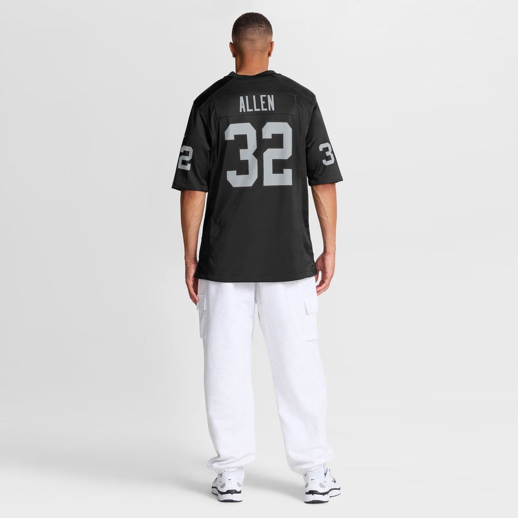 Las Vegas Raiders Marcus Allen Nike Black Game Retired Player Jersey