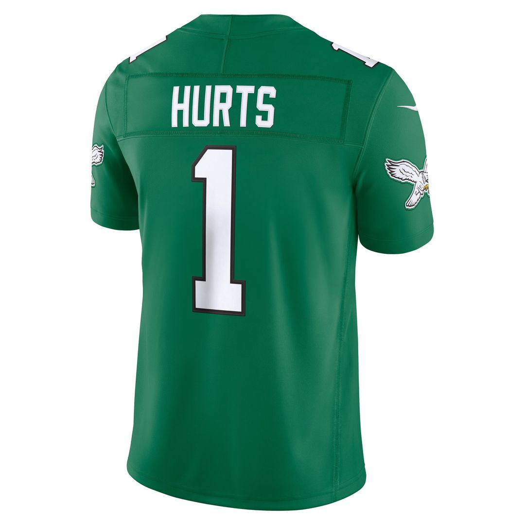 Philadelphia Eagles Jalen Hurts Nike White Vapor F.U.S.E. Stitched Limited Jersey