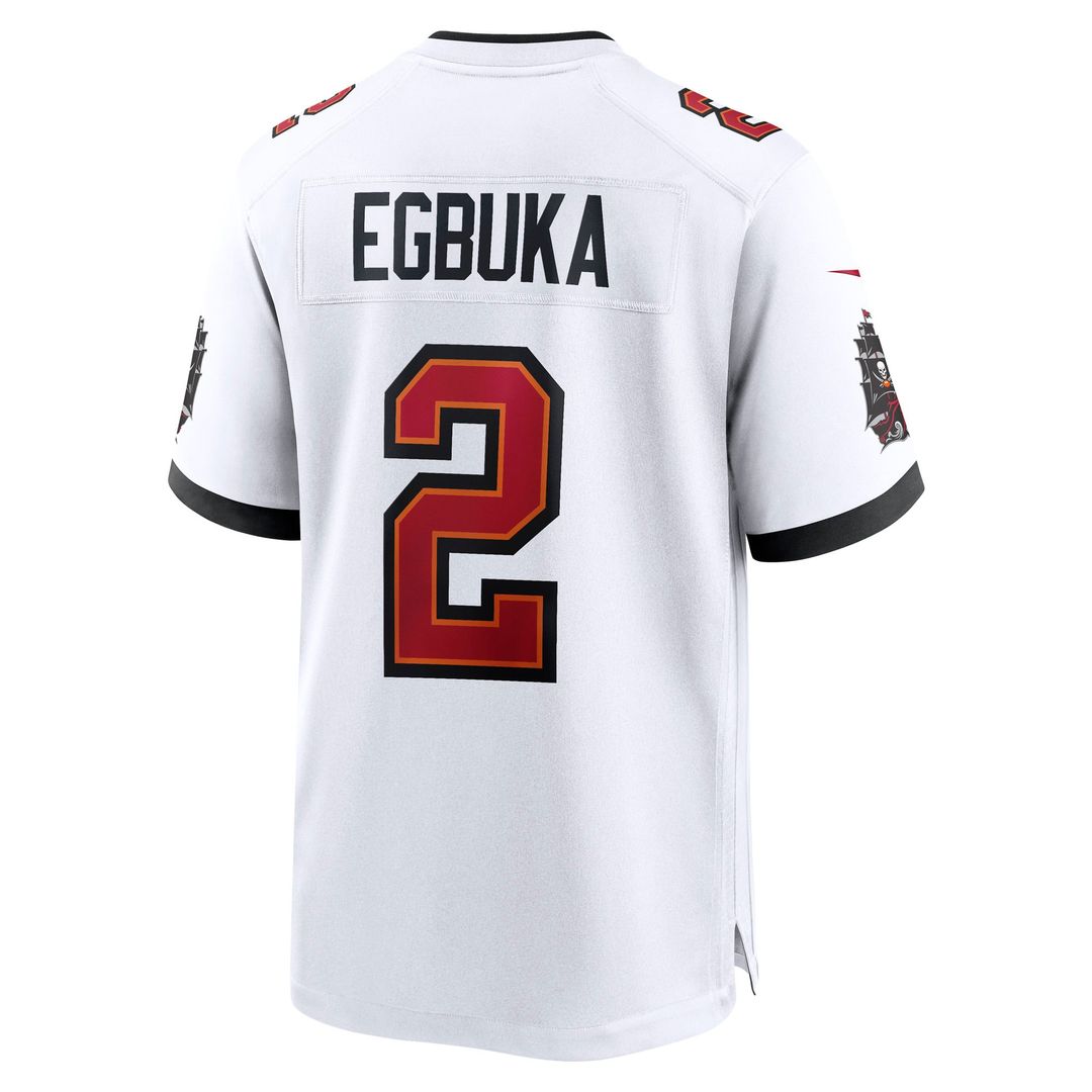 Tampa Bay Buccaneers Emeka Egbuka Nike Red Team Game Jersey