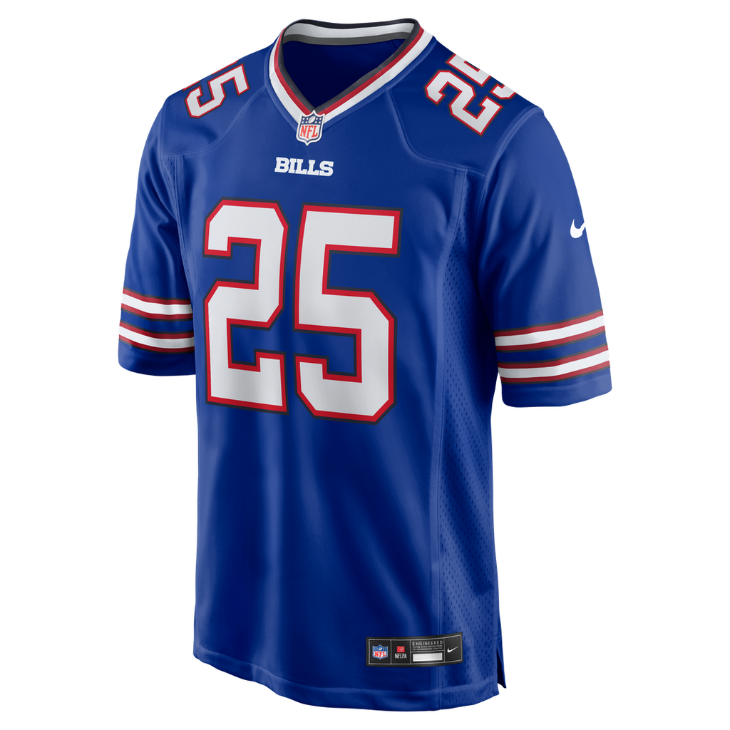 Buffalo Bills Geno Stone Nike Royal Team Game Jersey