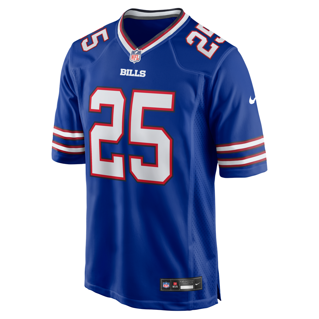 Buffalo Bills Geno Stone Nike Royal Team Game Jersey