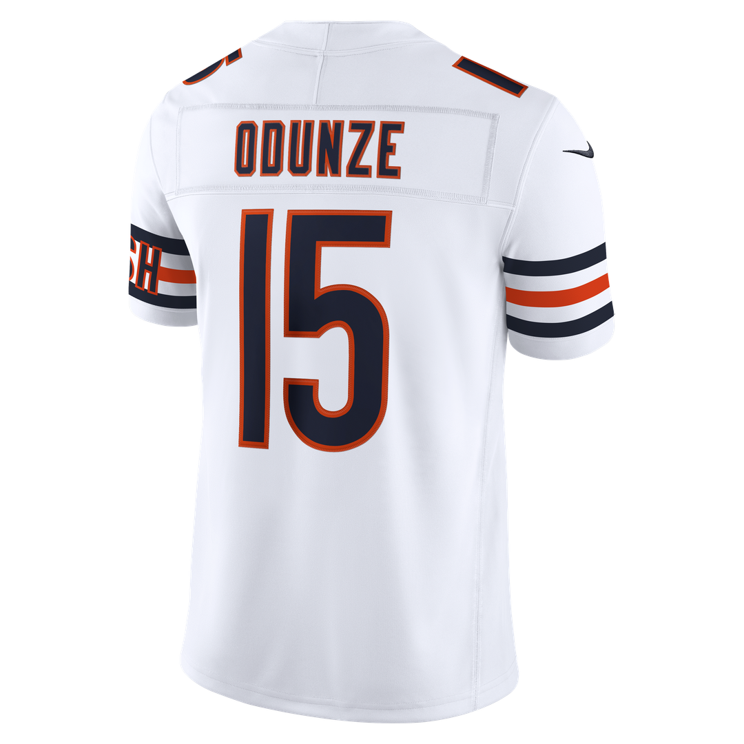 Chicago Bears Rome Odunze Nike White Vapor F.U.S.E. Stitched Limited Jersey