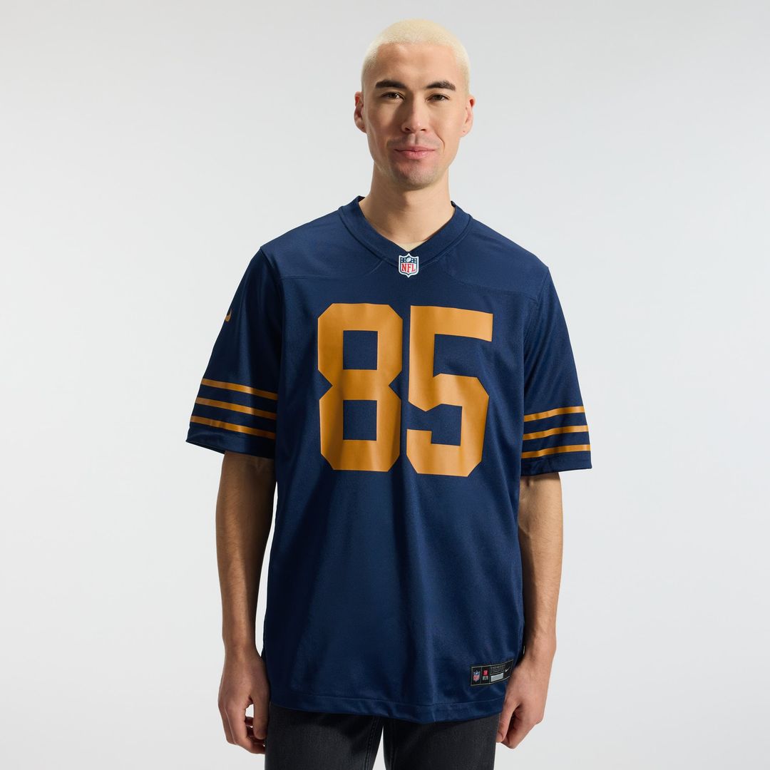 Green Bay Packers Tucker Kraft Nike Navy Alternate Game Jersey