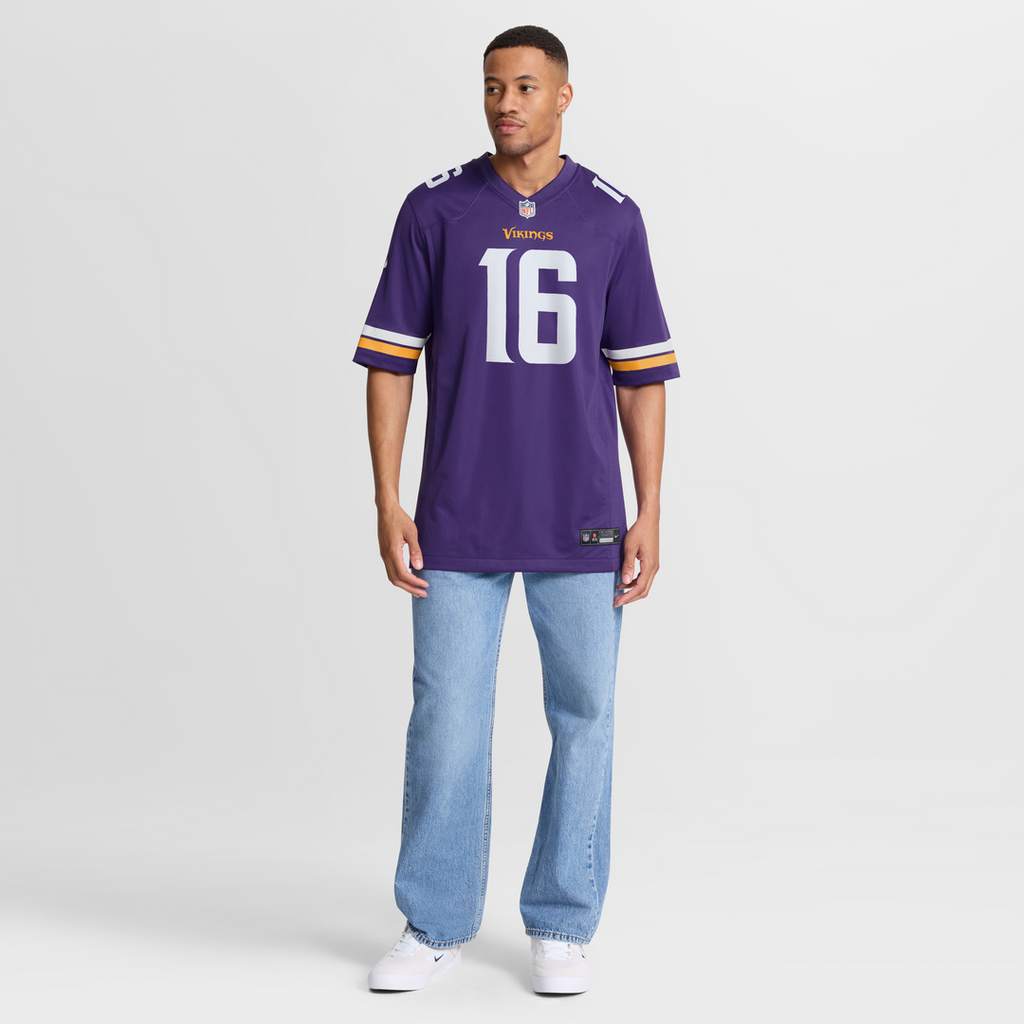 Minnesota Vikings Jaren Hall Nike Purple Game Jersey