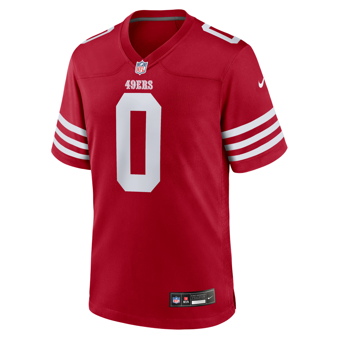 San Francisco 49ers Renardo Green Nike Scarlet Game Jersey