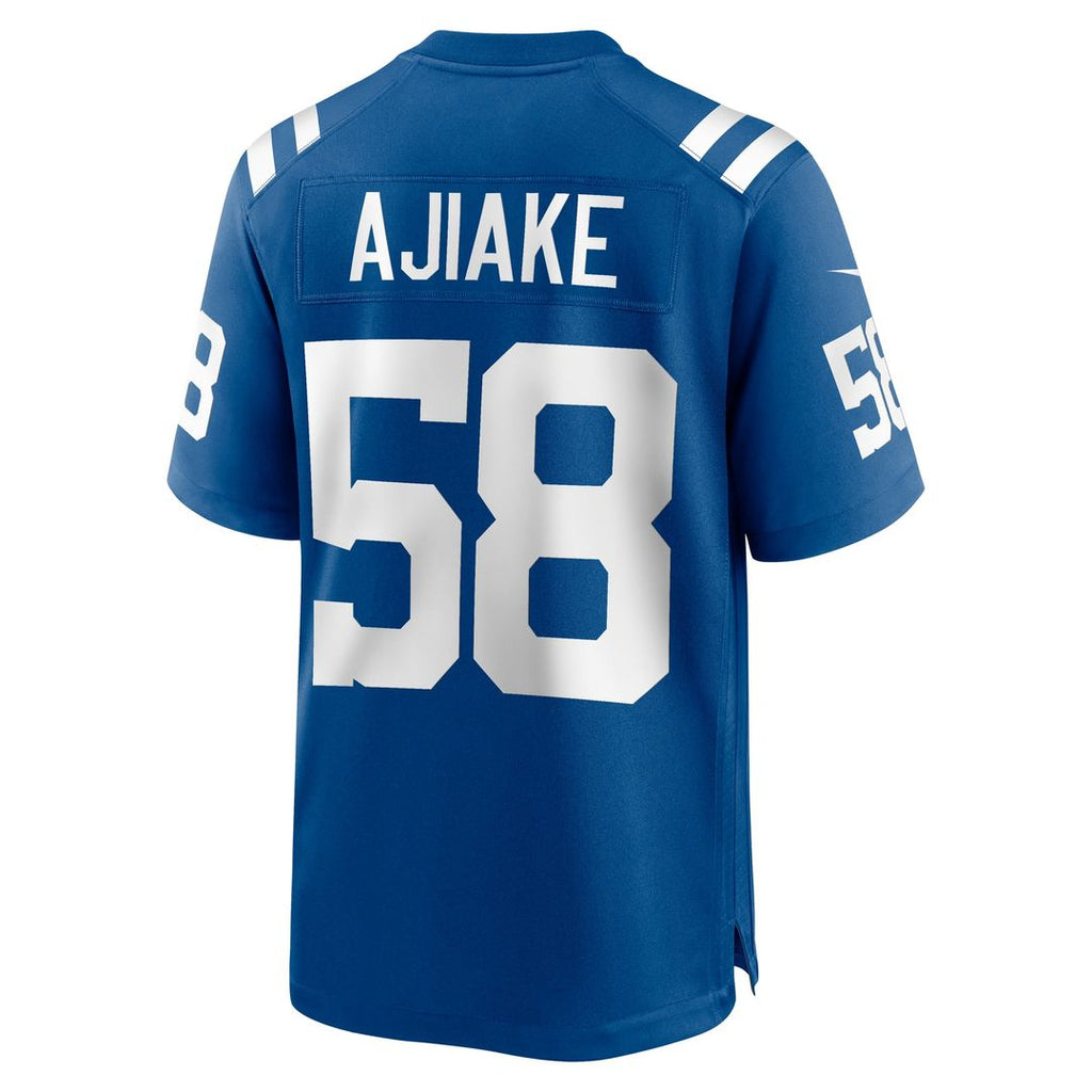 Indianapolis Colts Austin Ajiake Nike Royal Game Jersey