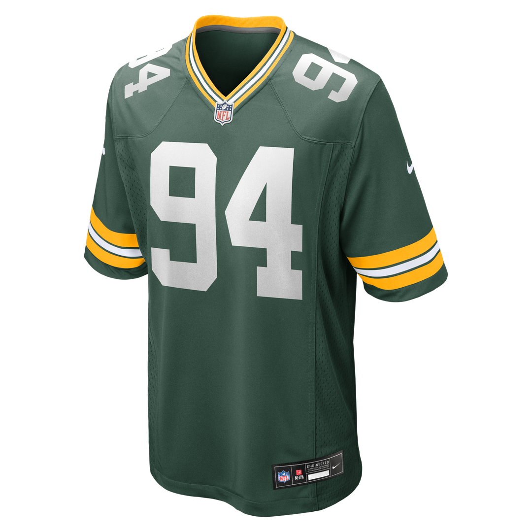 Green Bay Packers Karl Brooks Nike Green Game Jersey