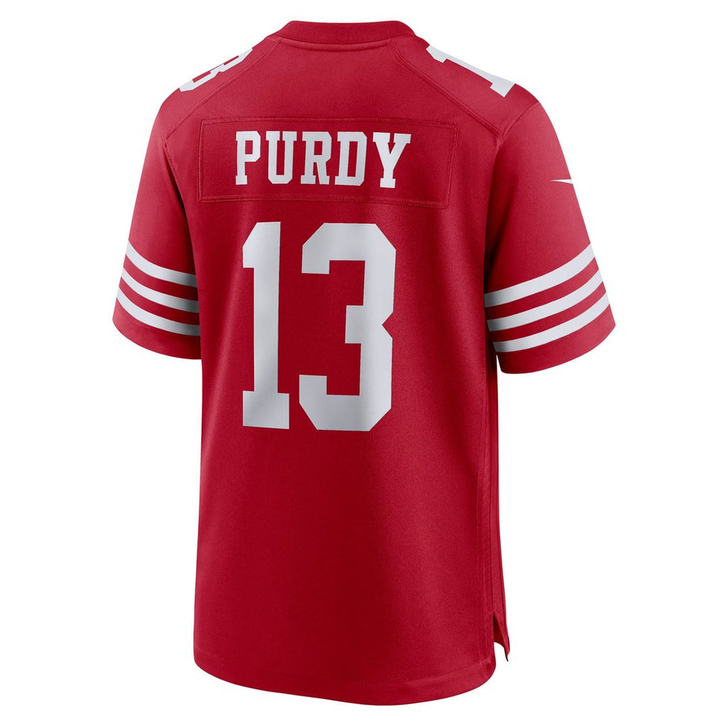 San Francisco 49ers Brock Purdy Nike Scarlet Game Player Jersey