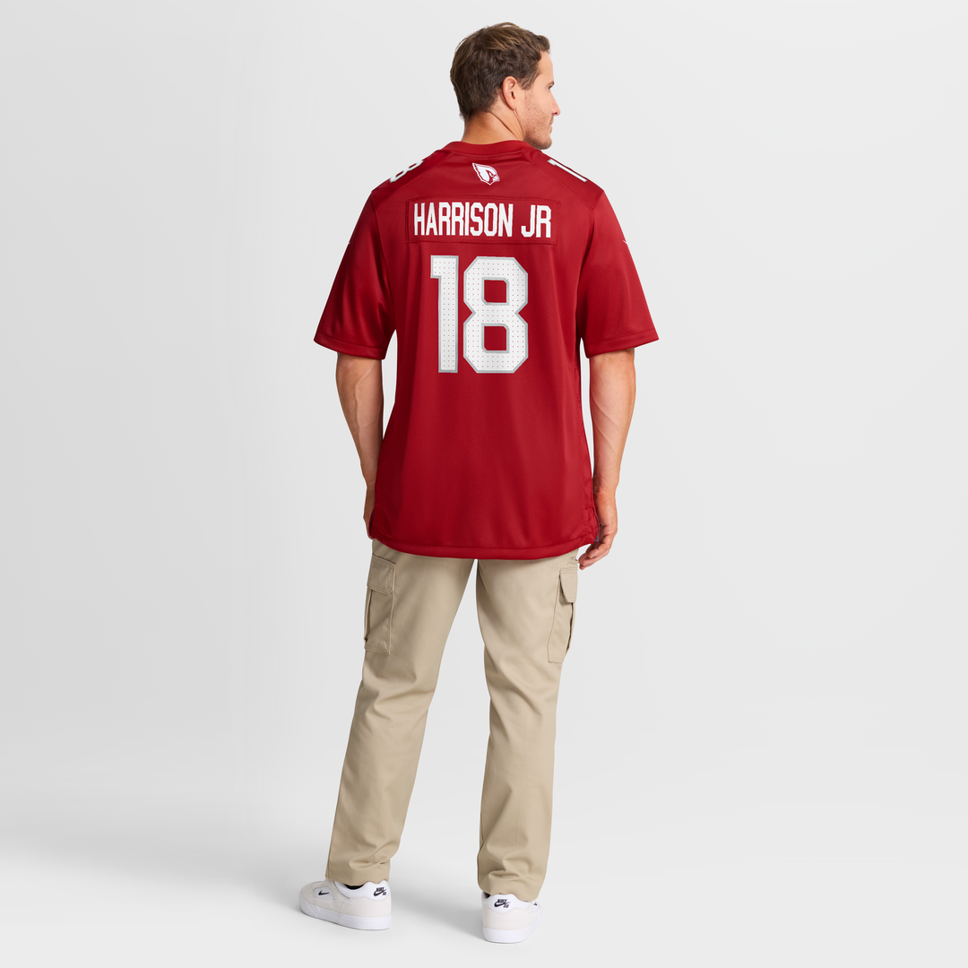 Arizona Cardinals Marvin Harrison Jr. Nike Cardinal Player Game Jersey