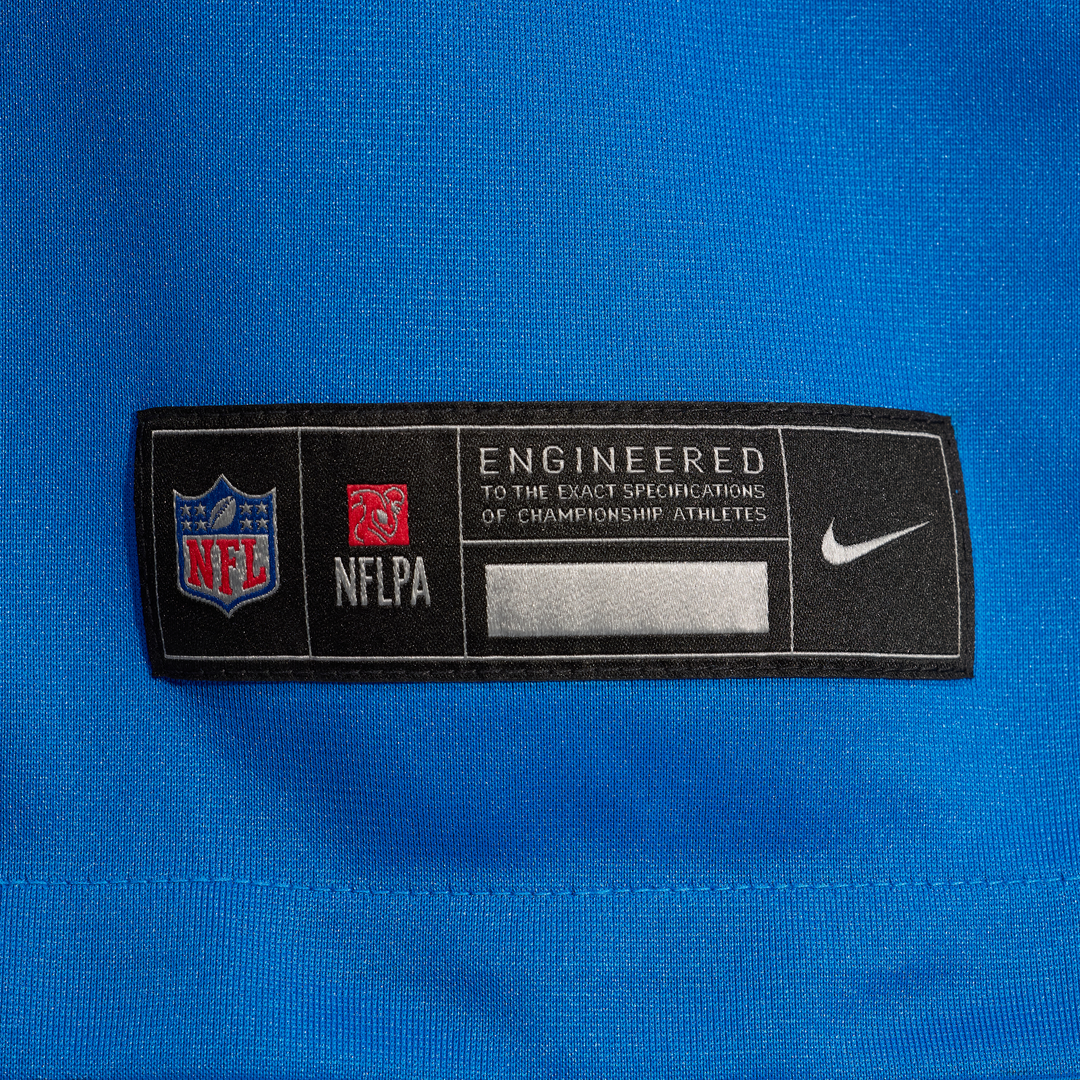 Detroit Lions Devin White Nike Blue Team Game Jersey