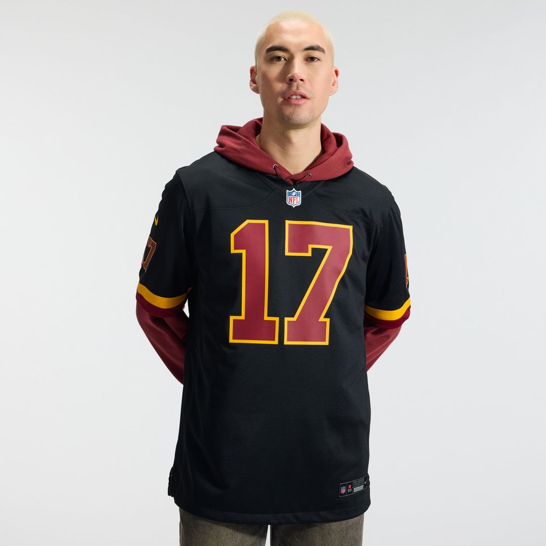 Hail Raiser Washington Commanders Terry McLaurin Nike Black Alternate Game Jersey