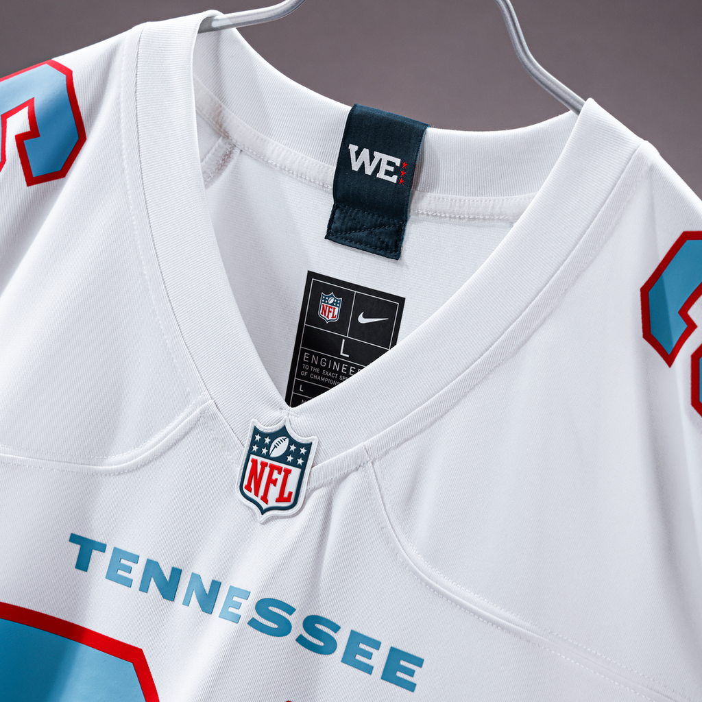 Tennessee Titans Jeffery Simmons Nike Light Blue Game Jersey