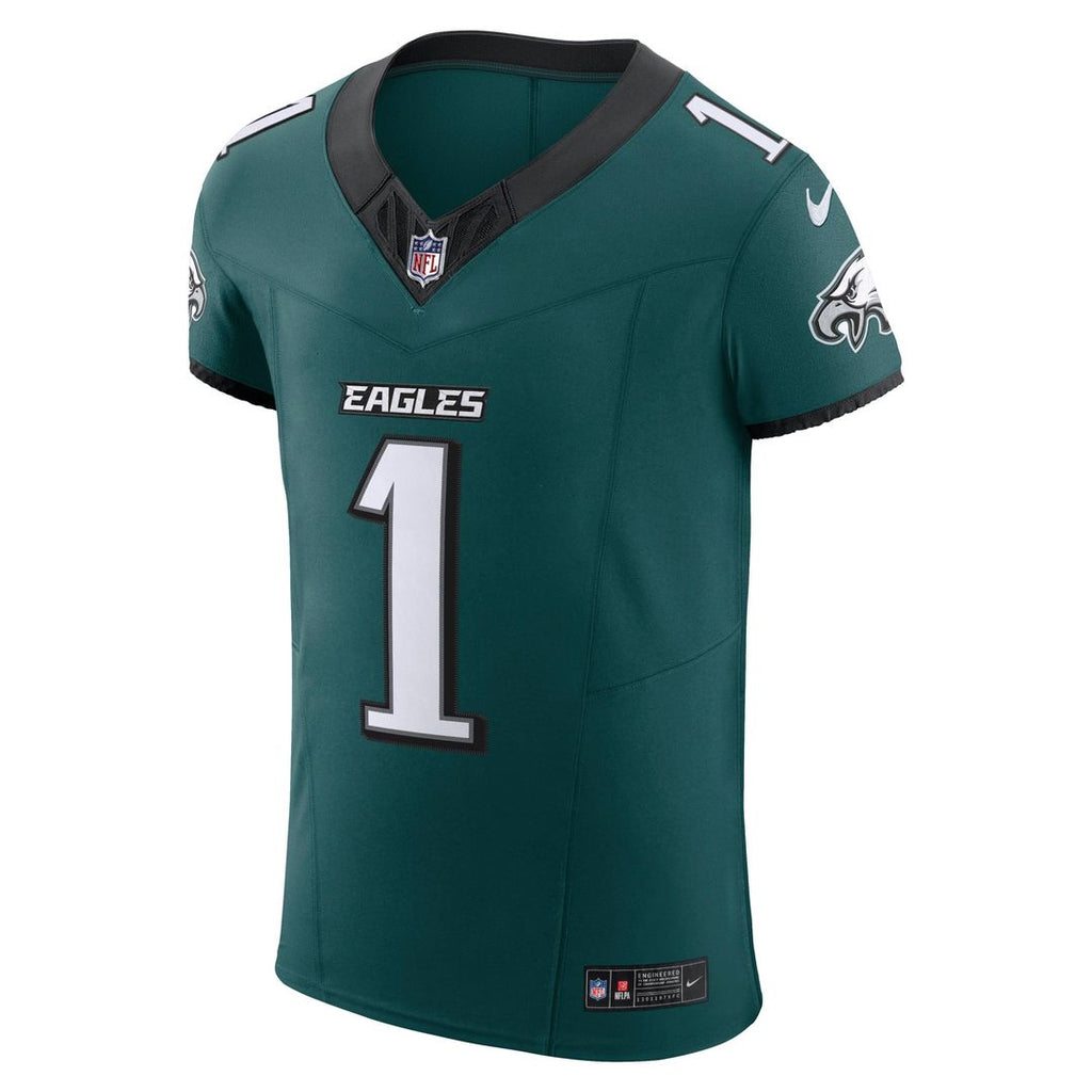 Philadelphia Eagles Jalen Hurts Nike Kelly Green Alternate Vapor F.U.S.E. Elite Jersey