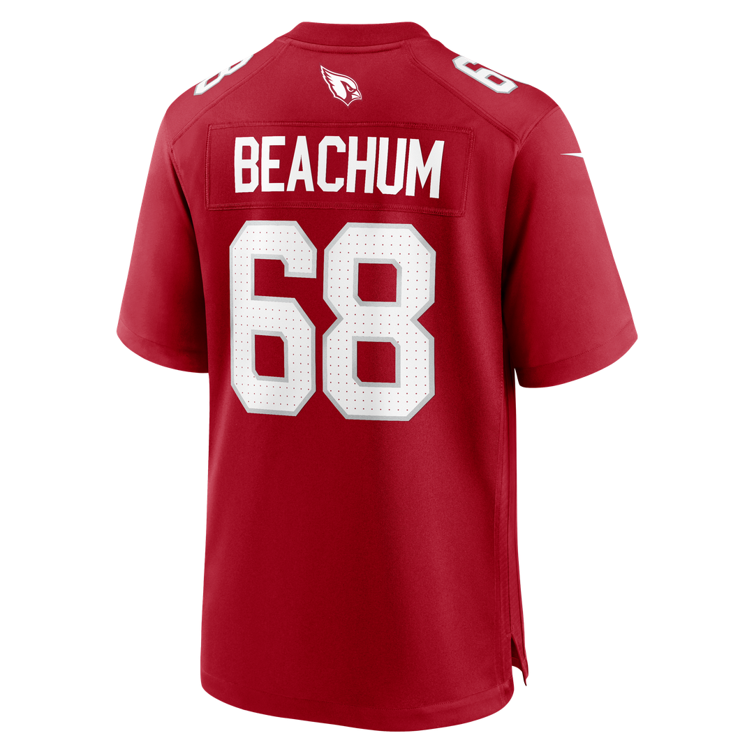 Arizona Cardinals Kelvin Beachum Nike Cardinal Team Game Jersey