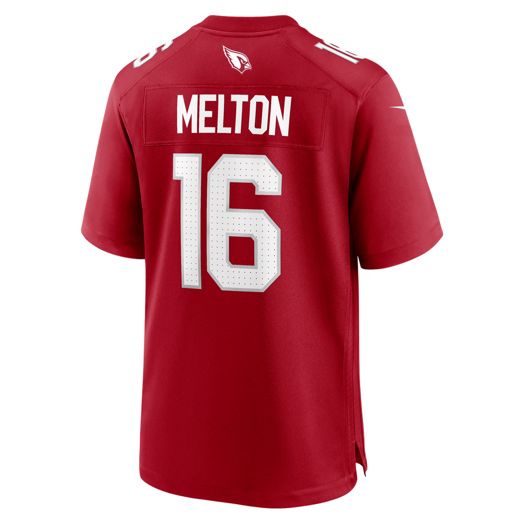 Arizona Cardinals Max Melton Nike Cardinal Team Game Jersey