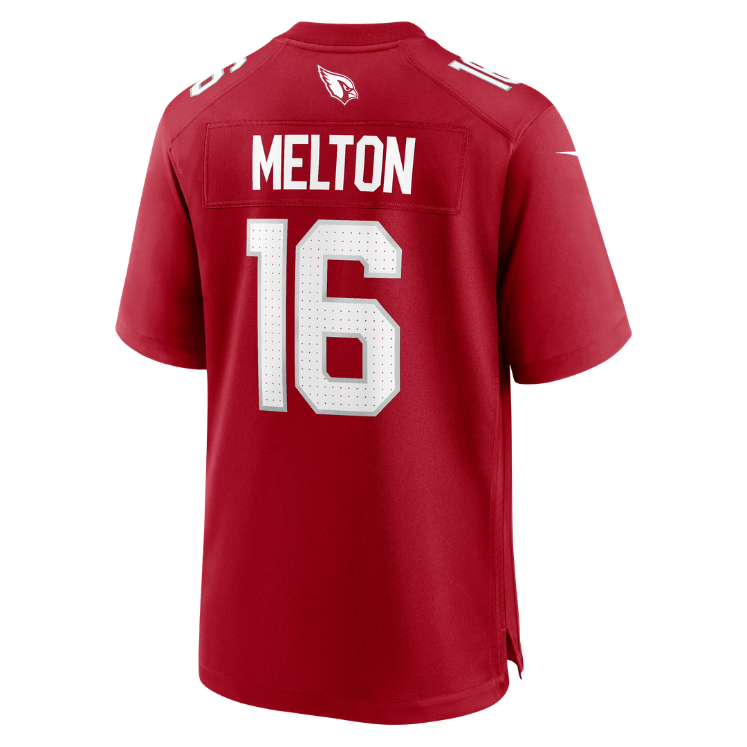 Arizona Cardinals Max Melton Nike Cardinal Team Game Jersey