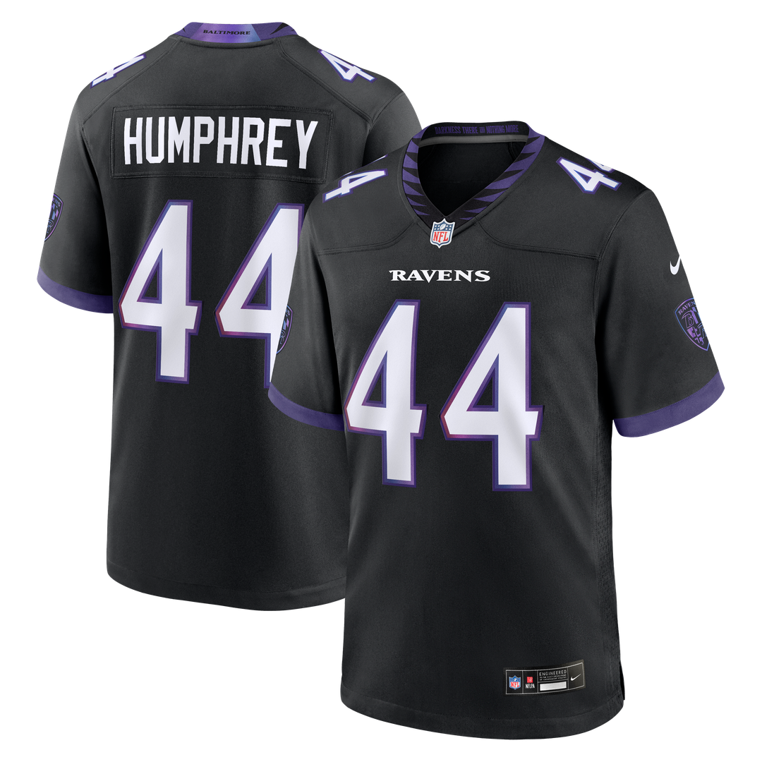 Baltimore Ravens Marlon Humphrey Nike Purple Team Game Jersey