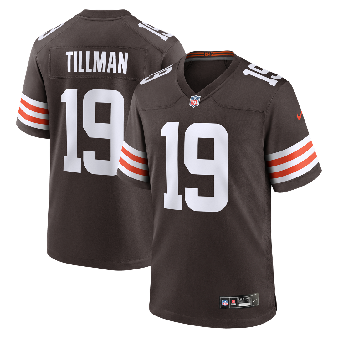 Cleveland Browns Cedric Tillman Nike Brown Game Jersey