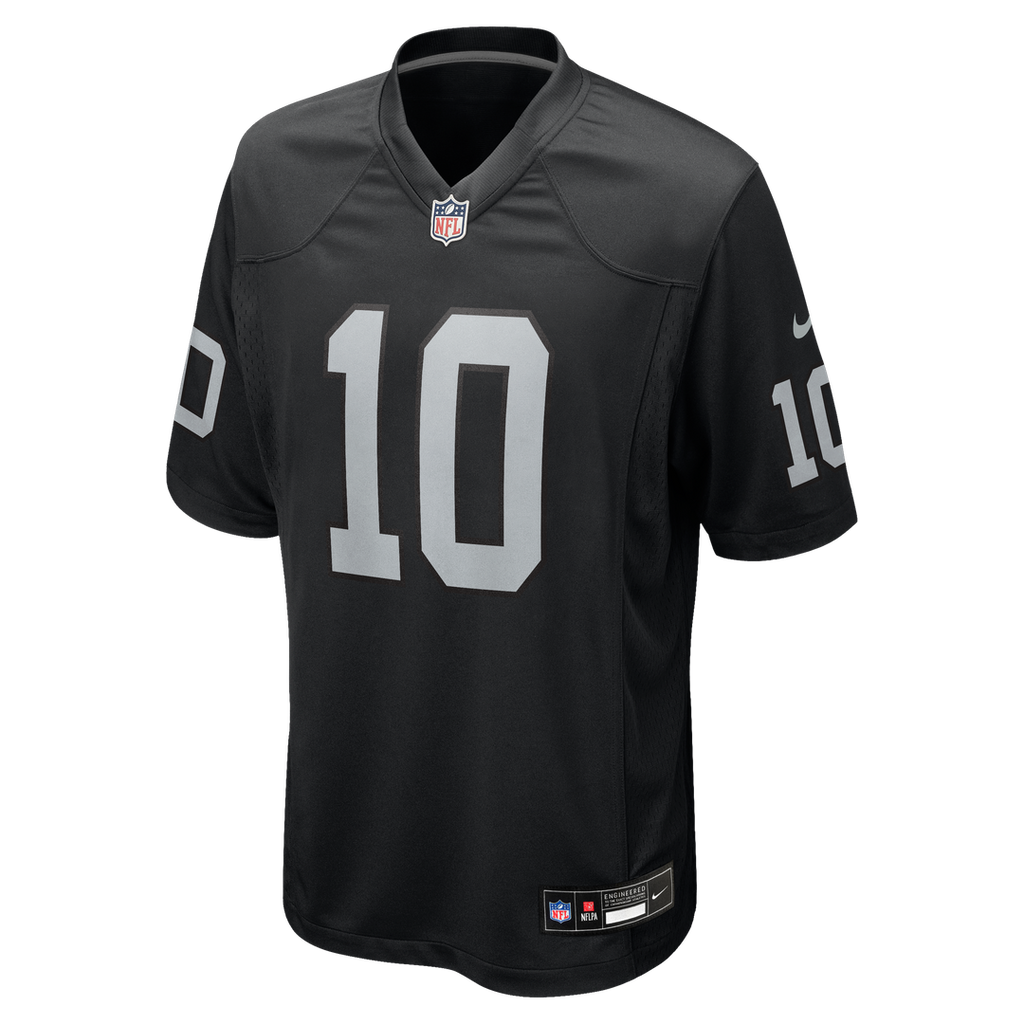 Las Vegas Raiders Dont'e Thornton Jr. Nike Black Team Game Jersey