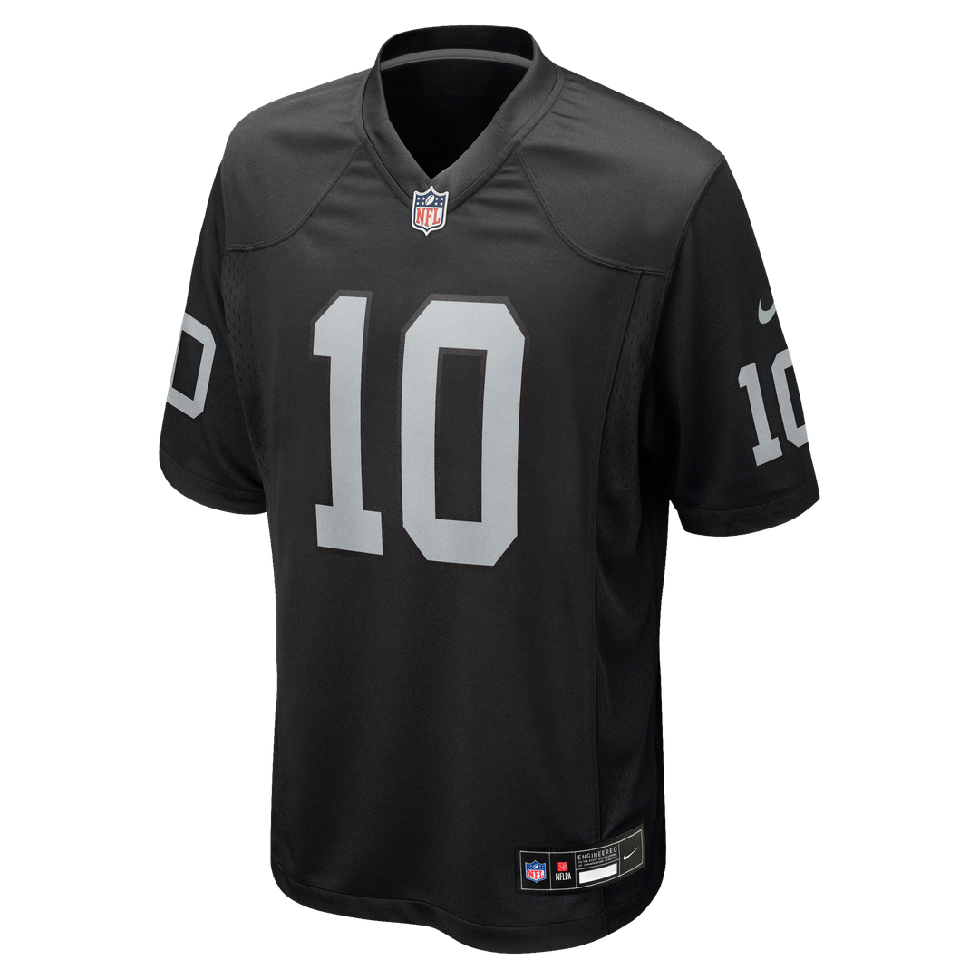 Las Vegas Raiders Dont'e Thornton Jr. Nike Black Team Game Jersey