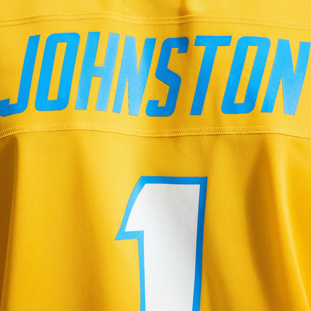 Los Angeles Chargers Quentin Johnston Nike Navy Alternate Super Chargers Game Player Jersey
