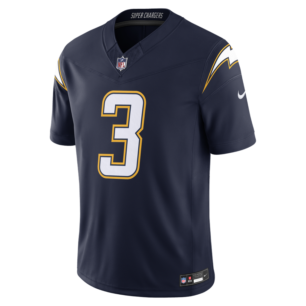 Los Angeles Chargers Derwin James Jr. Nike Navy Alternate Super Chargers Vapor F.U.S.E. Stitched Limited Jersey
