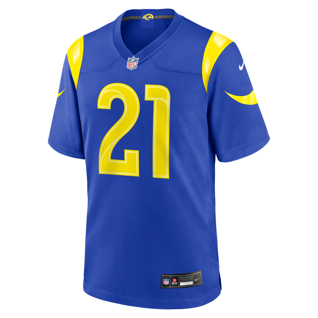 Los Angeles Rams Cam Lampkin Nike Royal Team Game Jersey