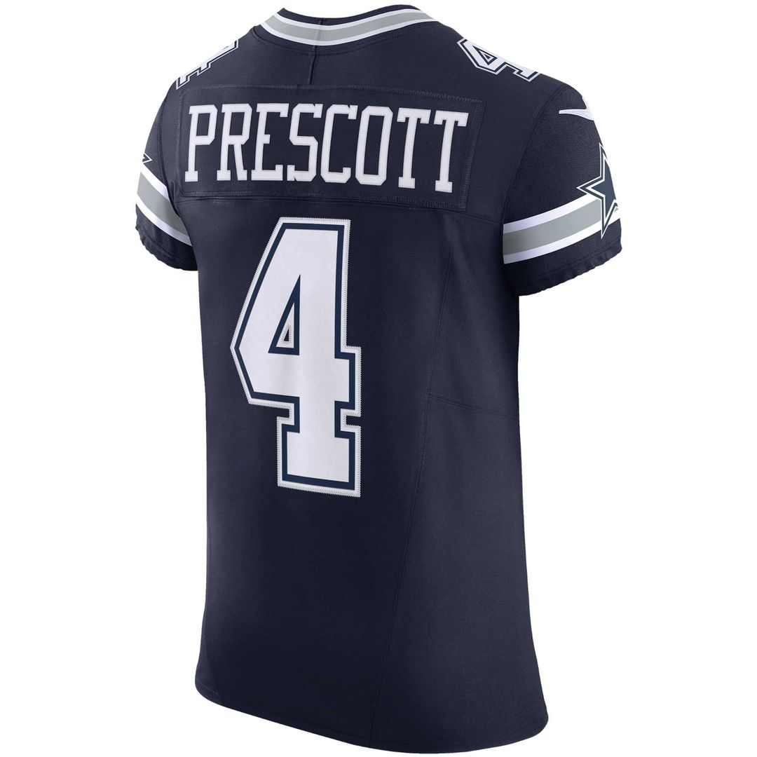 Dallas Cowboys Dak Prescott Nike Navy Team Vapor F.U.S.E. Elite Jersey