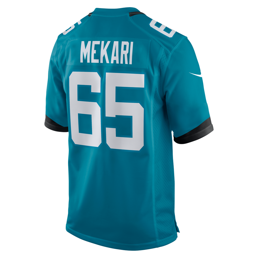 Jacksonville Jaguars Patrick Mekari Nike Teal Team Game Jersey