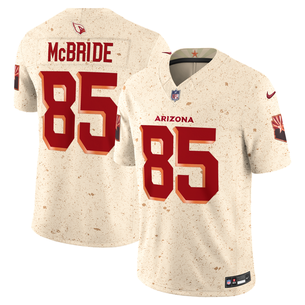 Arizona Cardinals Trey McBride Nike Natural Rivalries Collection Stitched Limited Jersey