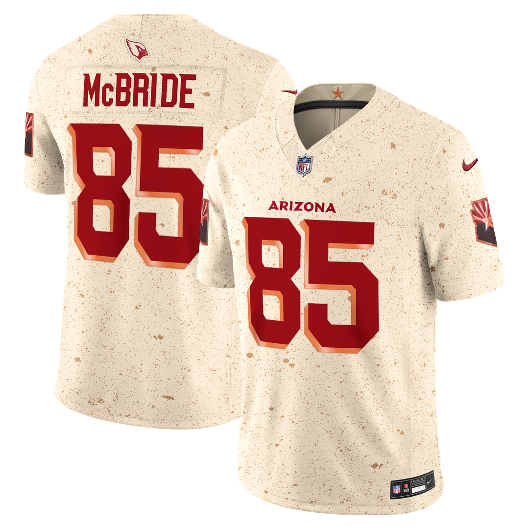 Arizona Cardinals Trey McBride Nike Natural Rivalries Collection Stitched Limited Jersey