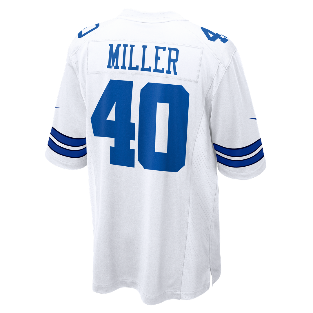 Dallas Cowboys Von Miller Nike White Game Jersey