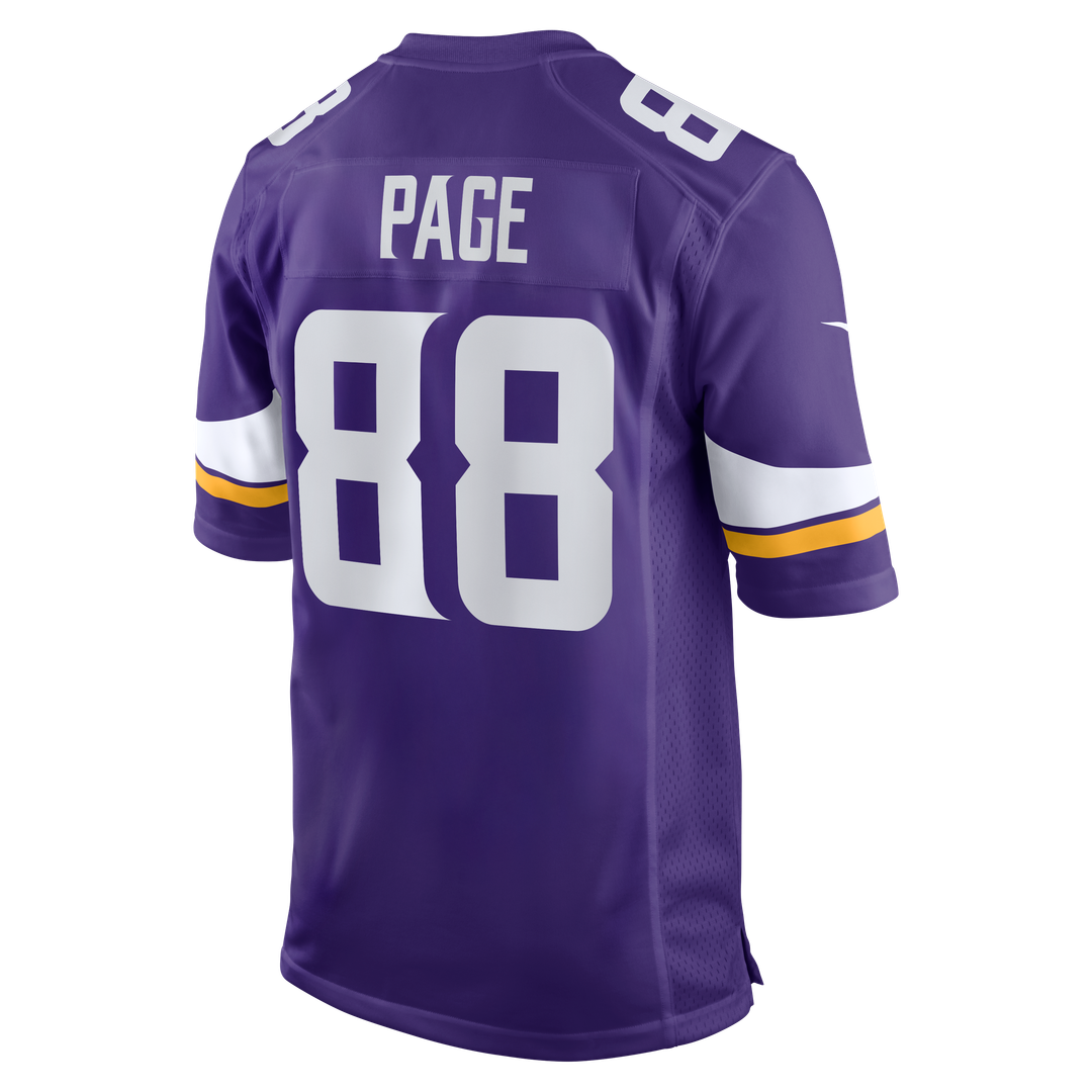 Minnesota Vikings Alan Page Nike Purple Game Retired Player Jersey