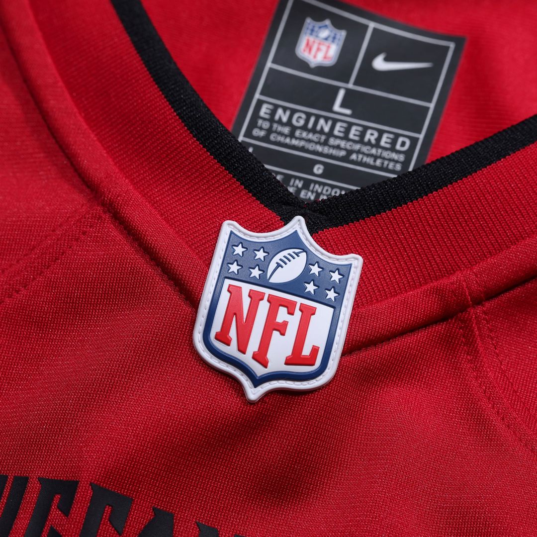 Tampa Bay Buccaneers Josh Williams Nike Red Team Game Jersey