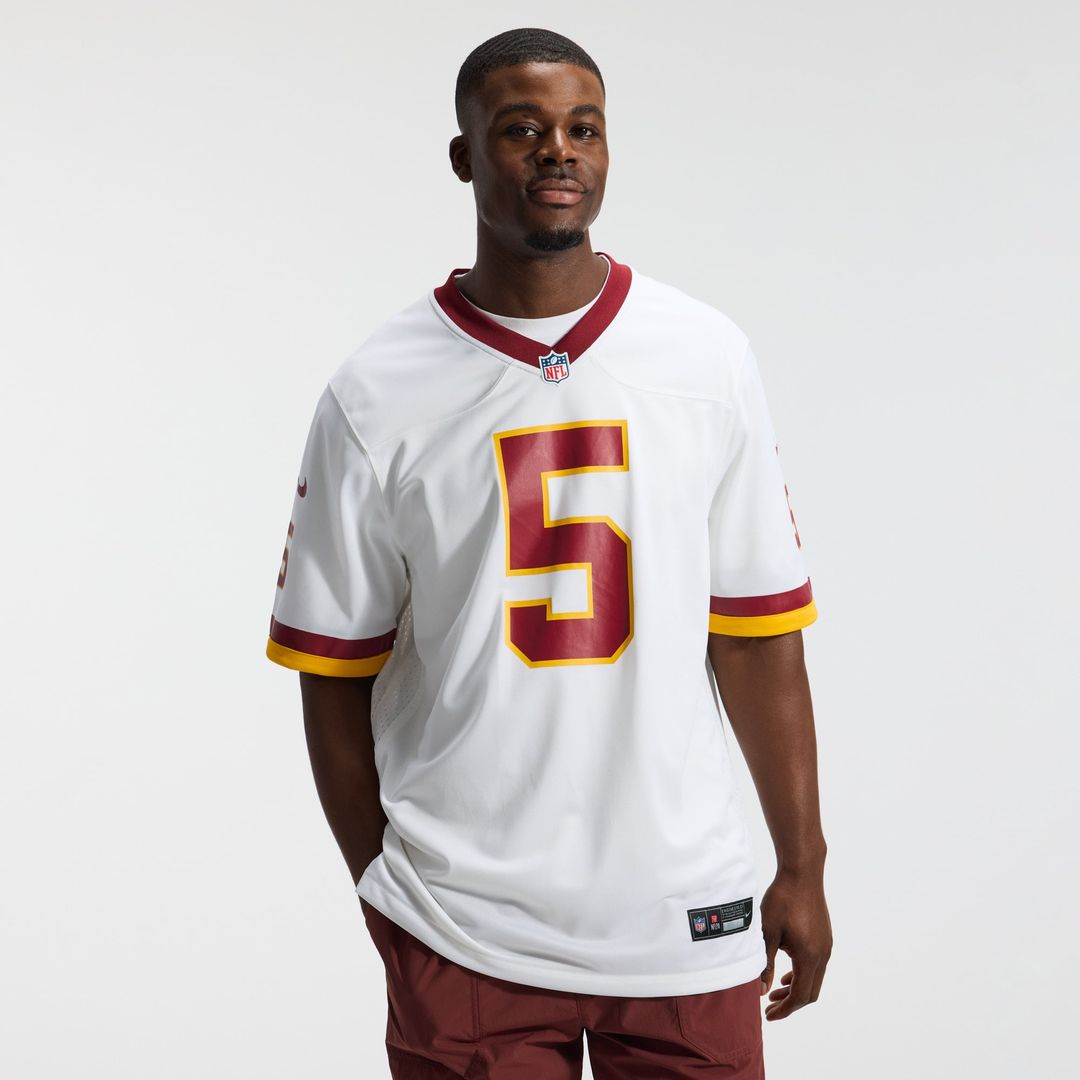 Washington Commanders Jayden Daniels Nike Burgundy Game Jersey