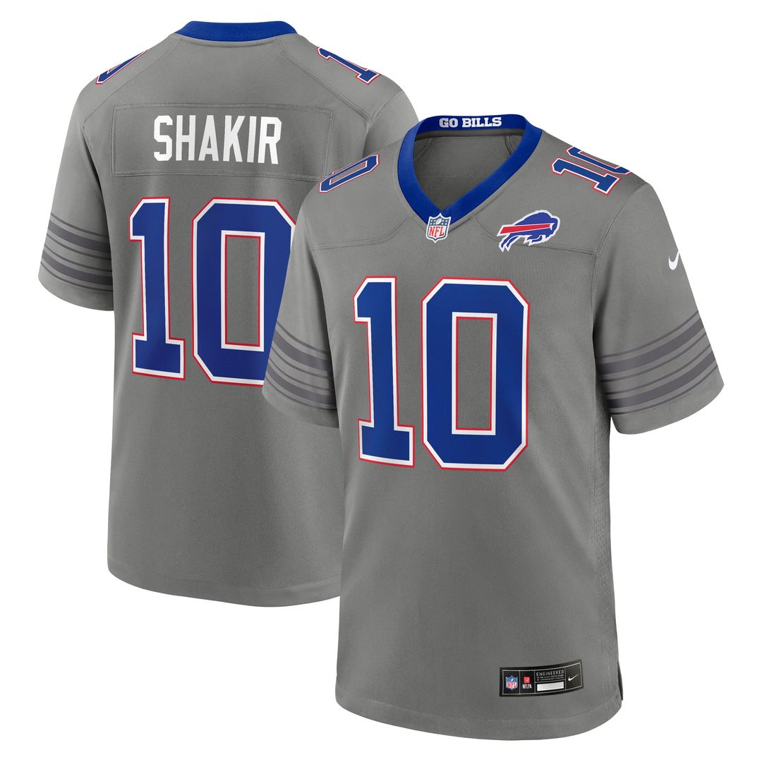 Buffalo Bills Khalil Shakir Nike Royal Game Jersey