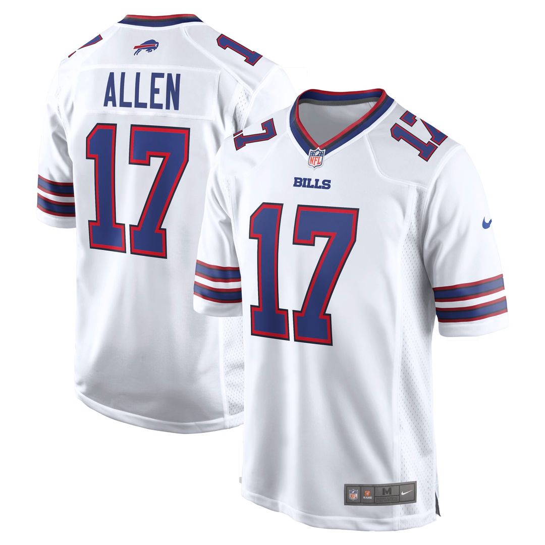 Buffalo Bills Josh Allen Nike Red Alternate Game Jersey