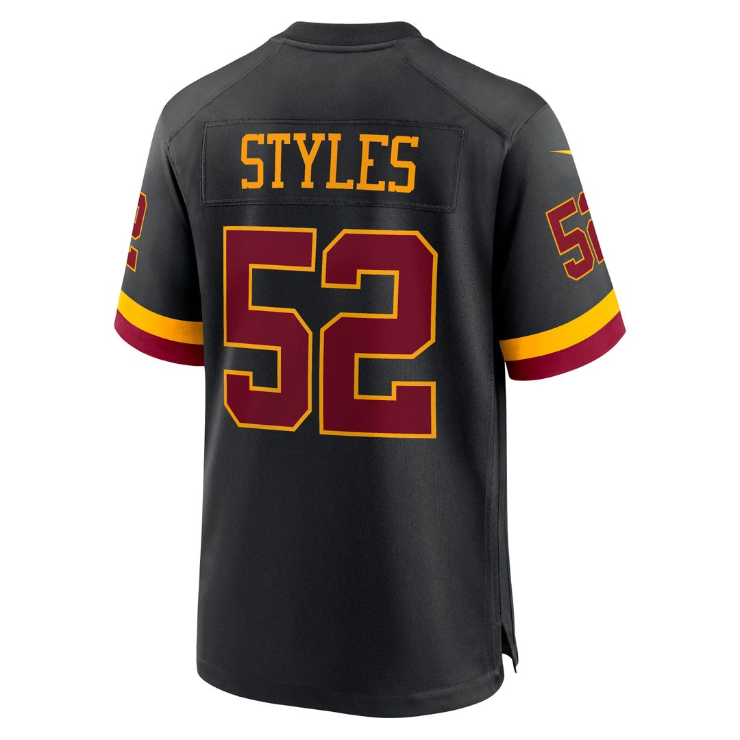 Washington Commanders Sonny Styles Nike Burgundy Team Game Jersey