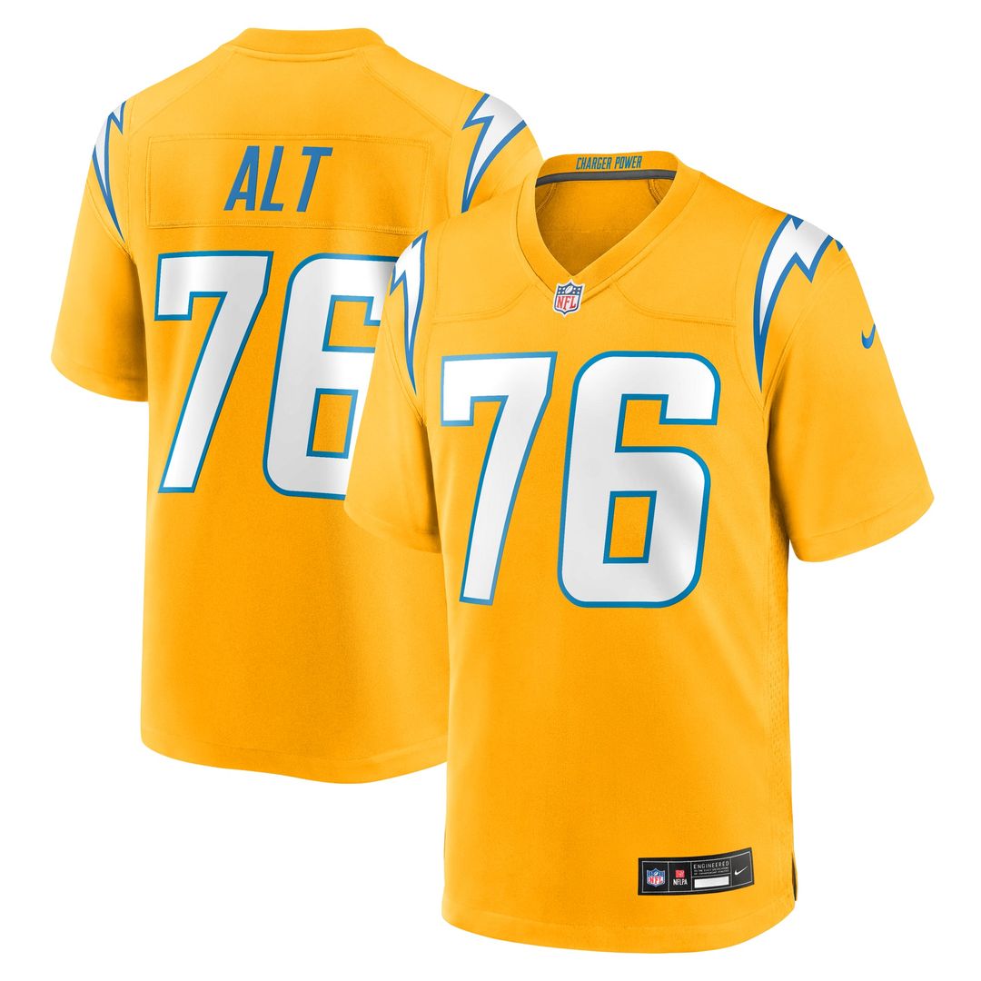 Los Angeles Chargers Joe Alt Nike Navy Alternate Super Chargers Game Player Jersey