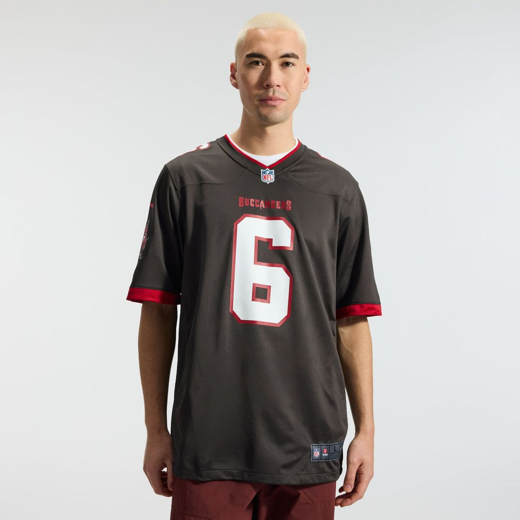 Tampa Bay Buccaneers Baker Mayfield Nike Orange Throwback Game Jersey