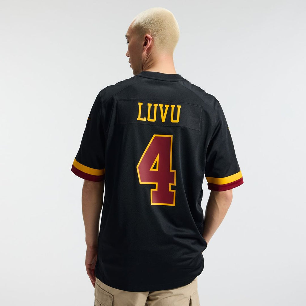 Washington Commanders Frankie Luvu Nike White Game Super Bowl Era Jersey