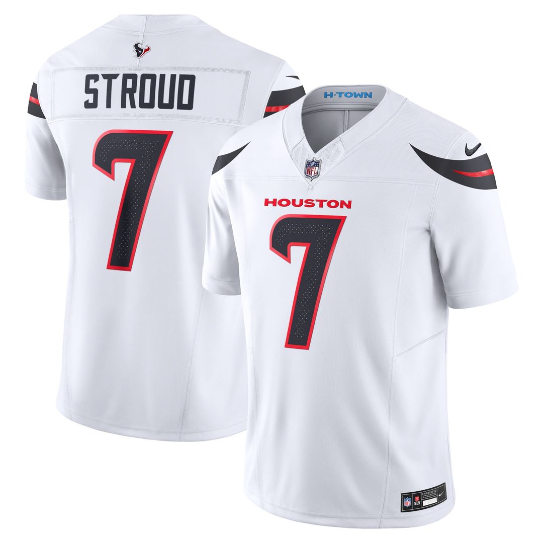 Houston Texans C.J. Stroud Nike Navy 2nd Alternate Vapor F.U.S.E. Limited Jersey
