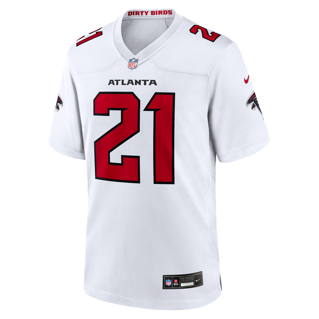 Atlanta Falcons Deion Sanders Nike Red Retired Player Game Jersey