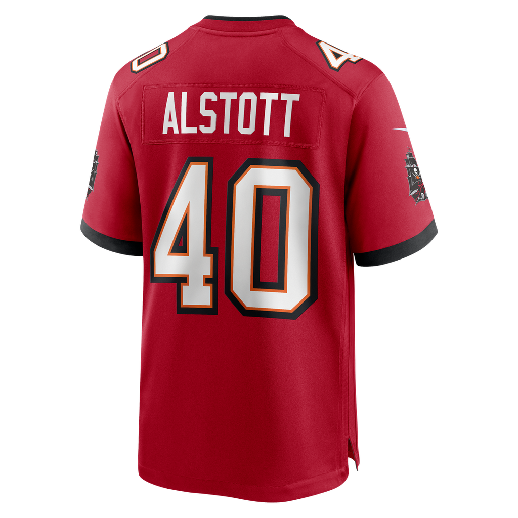Tampa Bay Buccaneers Mike Alstott Nike Red Retired Player Game Jersey