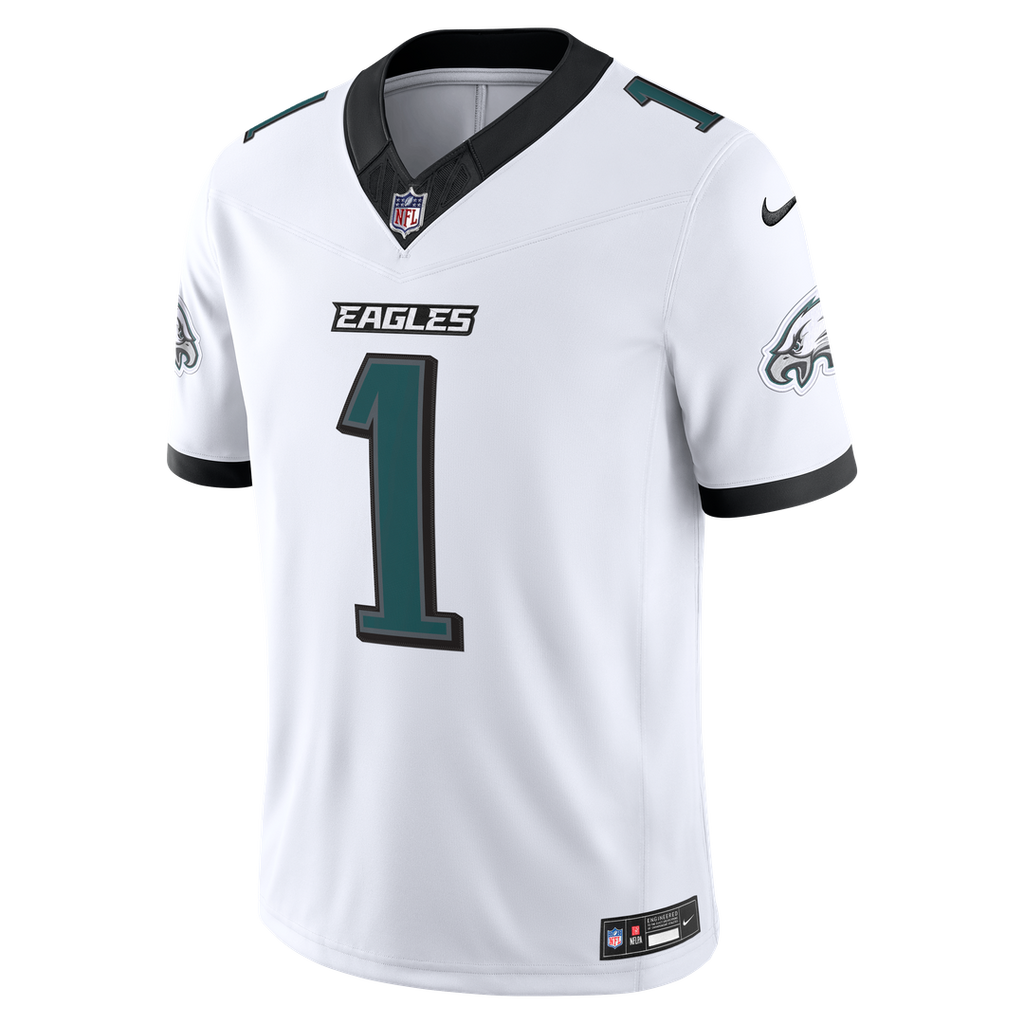 Philadelphia Eagles Jalen Hurts Nike Kelly Green Alternate Vapor F.U.S.E. Stitched Limited Jersey